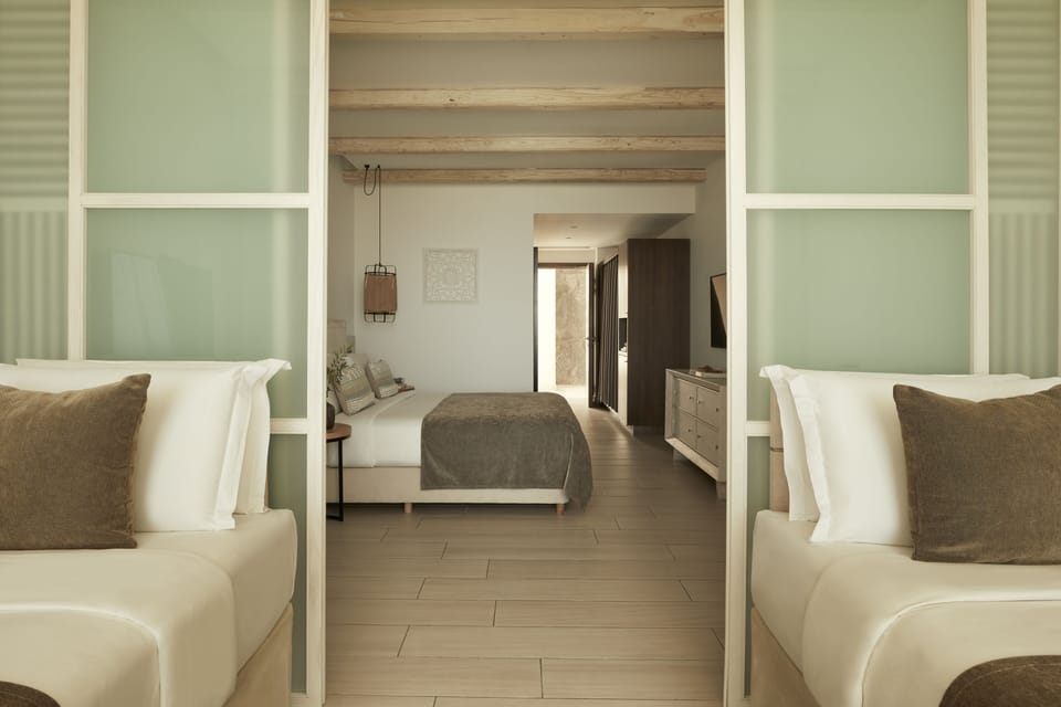 Family Room Sliding Door Inland view (Residence Area) | Minibar, in-room safe, soundproofing, iron/ironing board