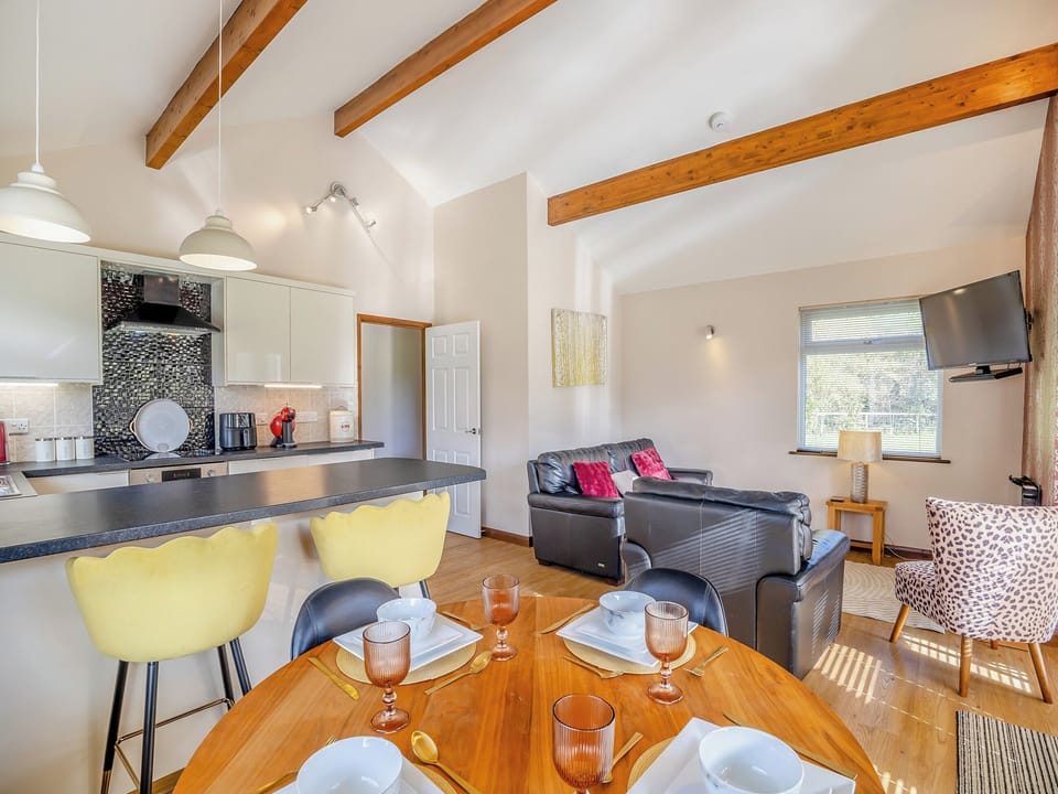 Open plan living space | Winston Lodge - Birchdale Lodges & Alpaca&rsquo;s, Norton Disney, near Lincoln