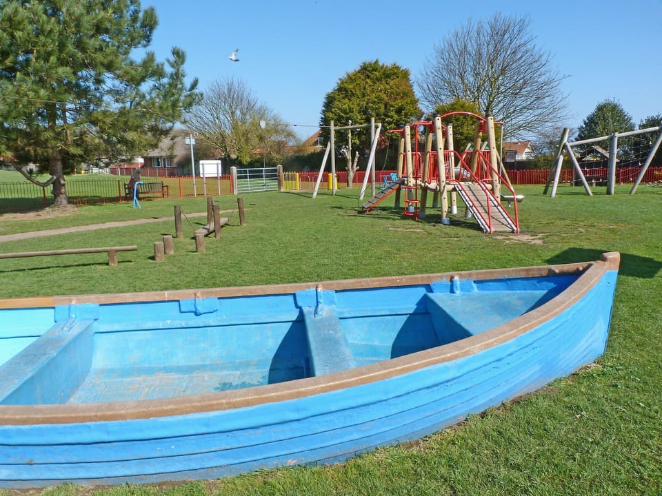 Toddler&rsquo;s playground, Gold Park | Watchkeeper&rsquo;s Cottage, Mundesley