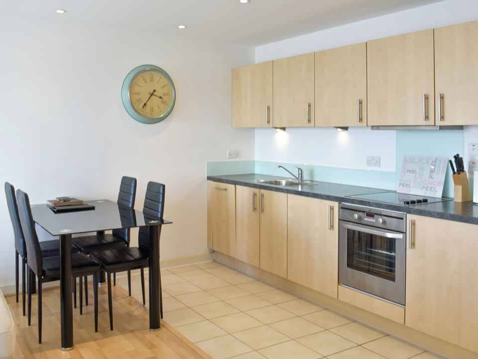 Fully appointed kitchen with dining area | Gunwharf Quays Apartments - The Two Bedroom Balcony View &rsquo;A&rsquo; - Gunwharf Quays Apartments , Gunwharf Quays, near Portsmouth