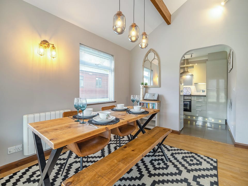 Dining Area | George Lodge - Birchdale Lodges & Alpaca&rsquo;s, Norton Disney, near Lincoln