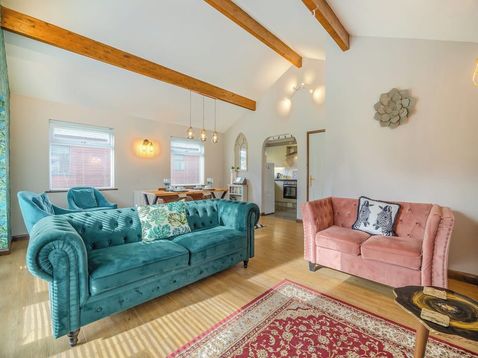 Living area | George Lodge - Birchdale Lodges & Alpaca&rsquo;s, Norton Disney, near Lincoln