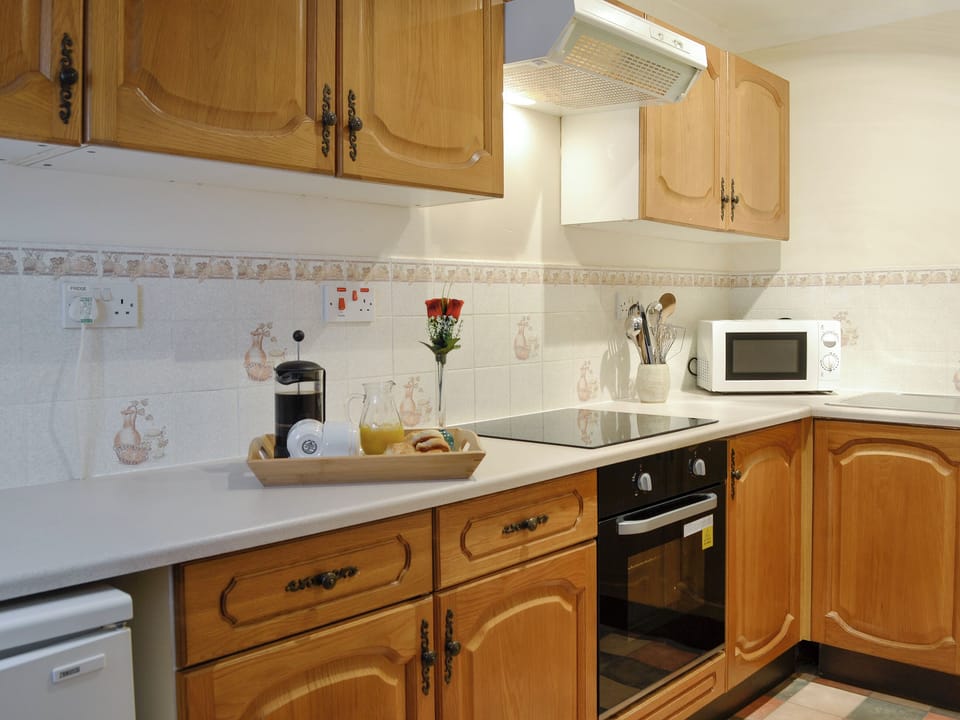 Well-equipped kitchen | Primrose Cottage - Triscombe Farm Country Cottages, Wheddon Cross, Exmoor