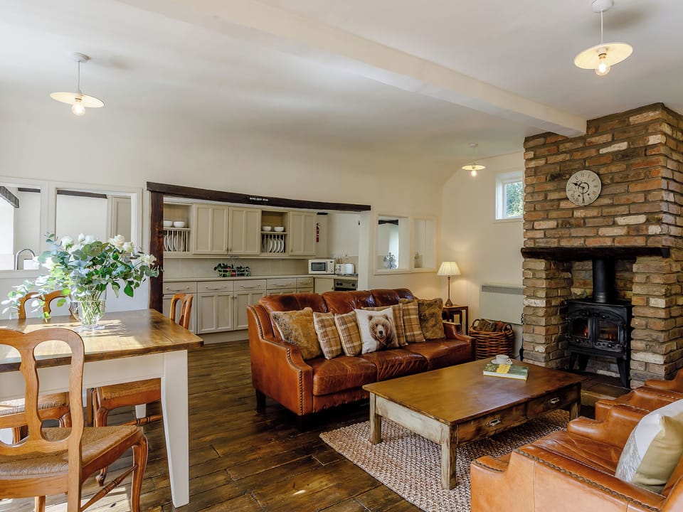 Open plan living space | Orchard Barn, Meare, near Glastonbury