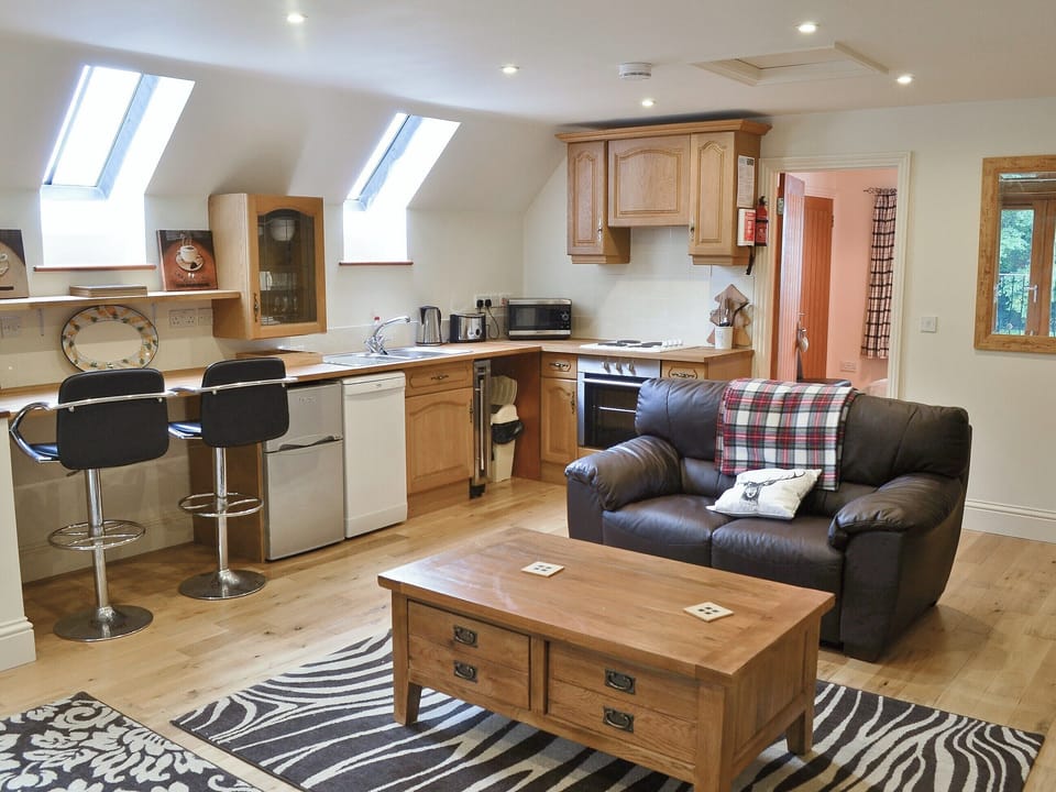 Open plan living/dining room/kitchen | The Coach House, Holt