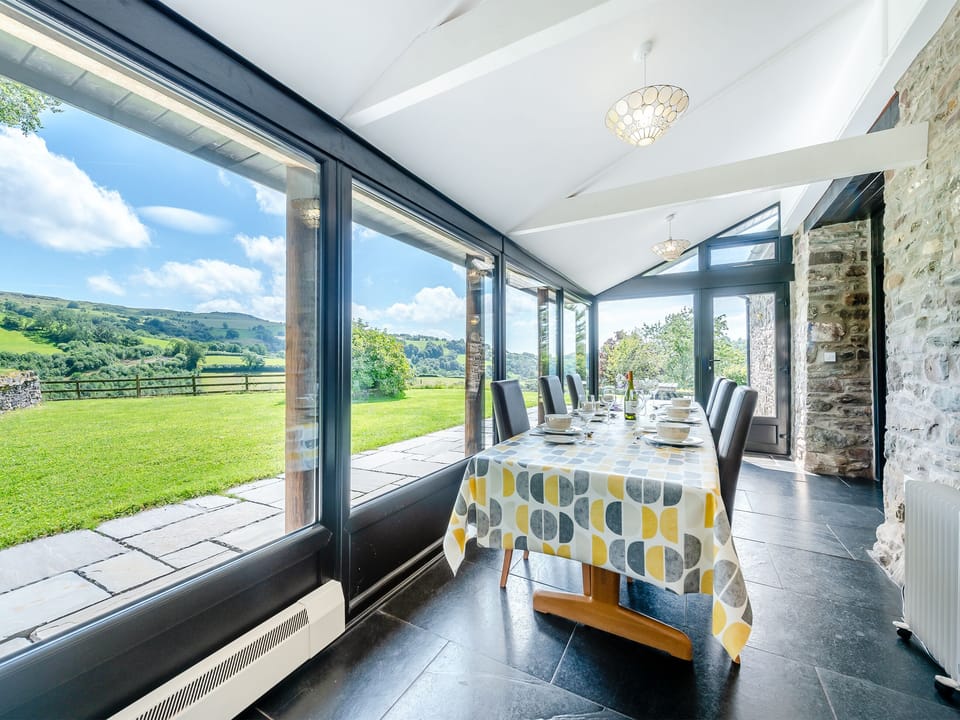 Dining room | Rhandir Long House - Cennen Cottages at Rhandir Farm, Trapp, near Llandeilo