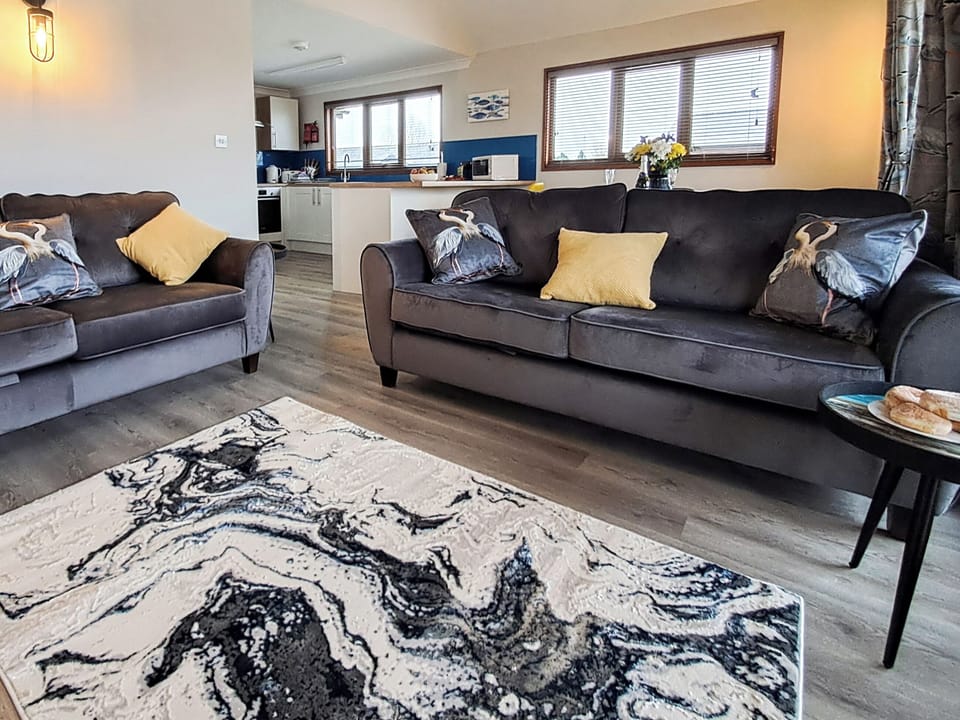 Living room | River Breeze - Norfolk Holiday Lodges, Brundall