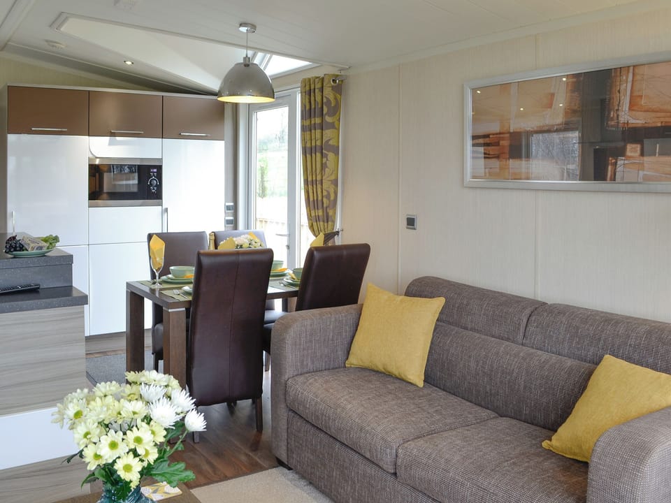 Comfortable living area | Skylark Lodge - Wallace Lane Farm Cottages, Brocklebank, near Caldbeck and Uldale