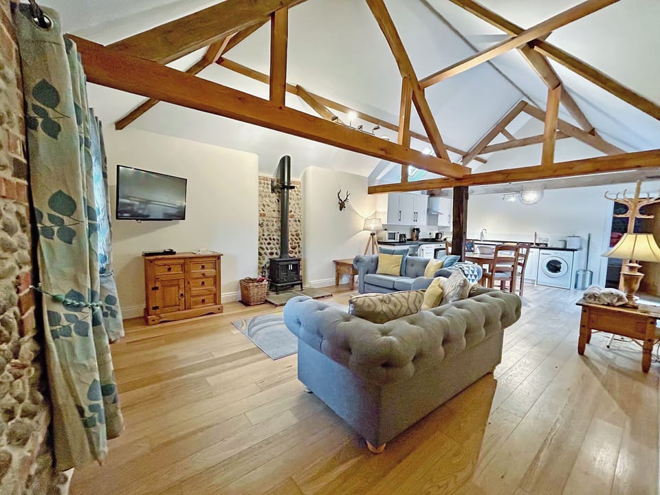 Living room | Stag&rsquo;s Rest - Manor Farm Barns, Witton, near Happisburgh