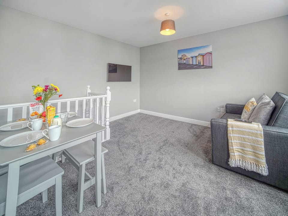 Open plan living space | The Beach Hut - Regency Apartments, Great Yarmouth