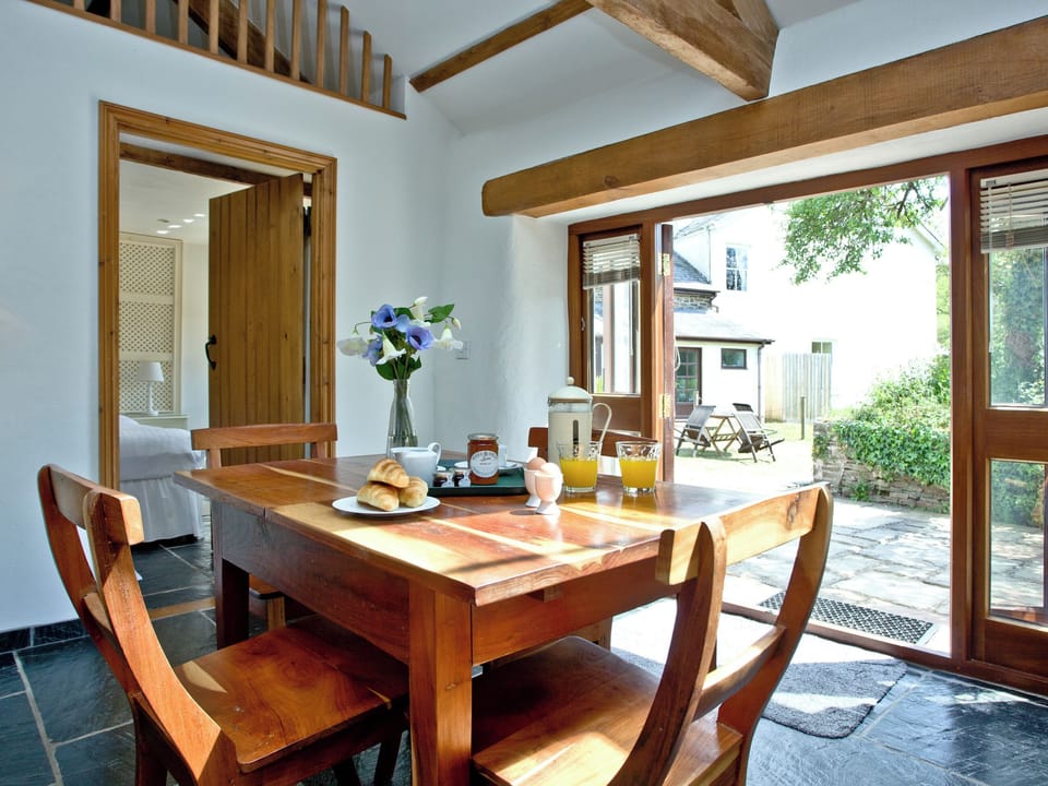 Convenient dining area | The Smithy - Park Mill Farm, Chulmleigh