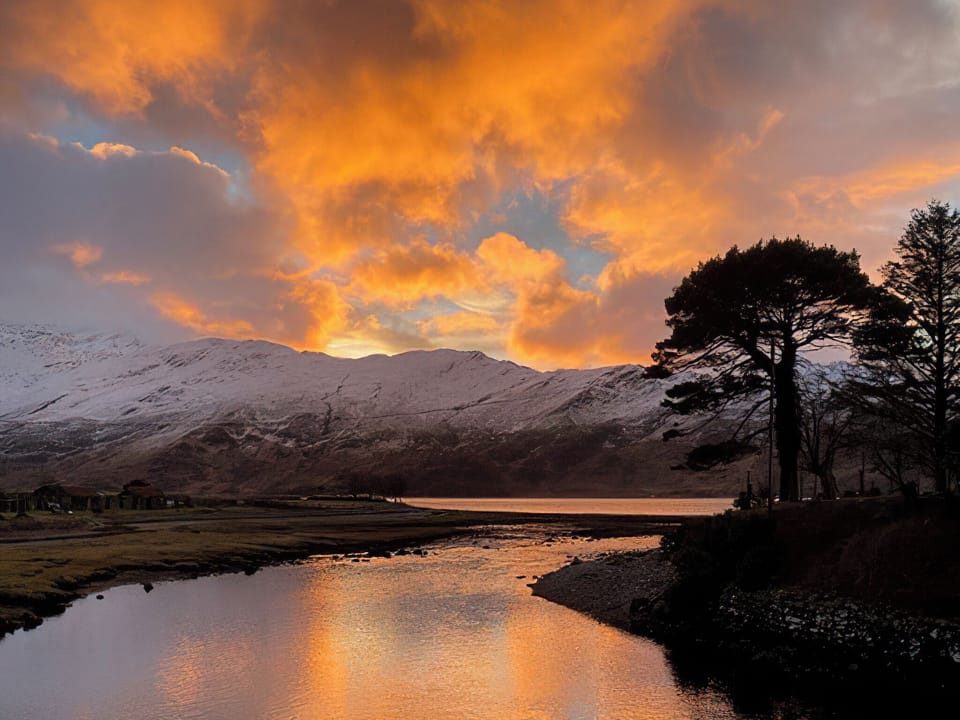 Sunset in Corran | Corran Shepherd&rsquo;s Hut, Corran