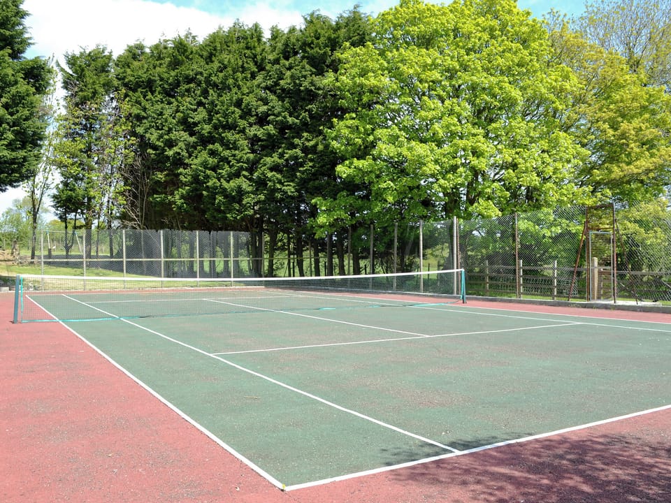 Tennis court | Trecan Farm Cottages - Linhay, Lanreath, nr. Lostwithiel