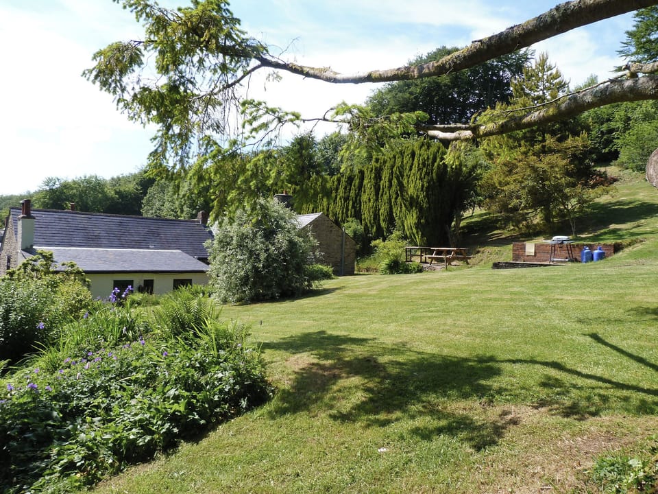 Garden | Triscombe Farm Country Cottages - Rose Cottage, Wheddon Cross, Exmoor