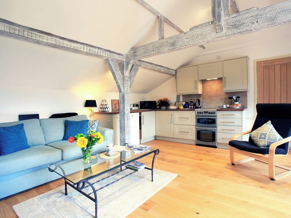 Open plan living space | Alpaca Cottage, Frampton