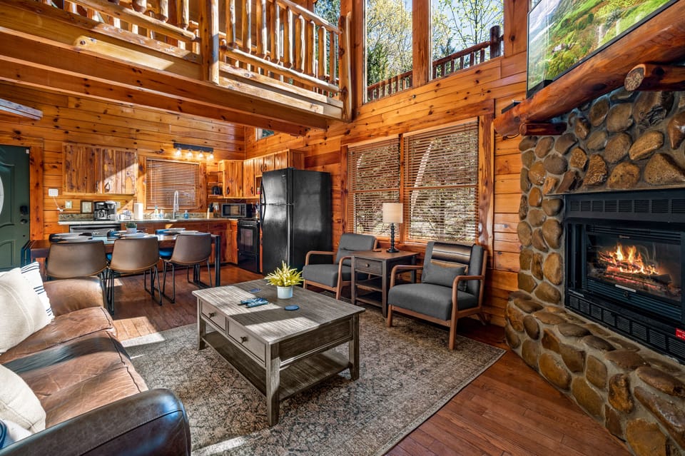 a cozy fireplace for your liking