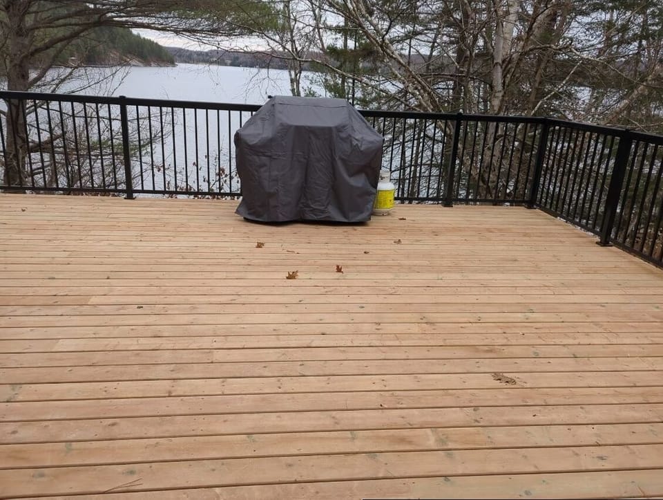 Renovated sun deck