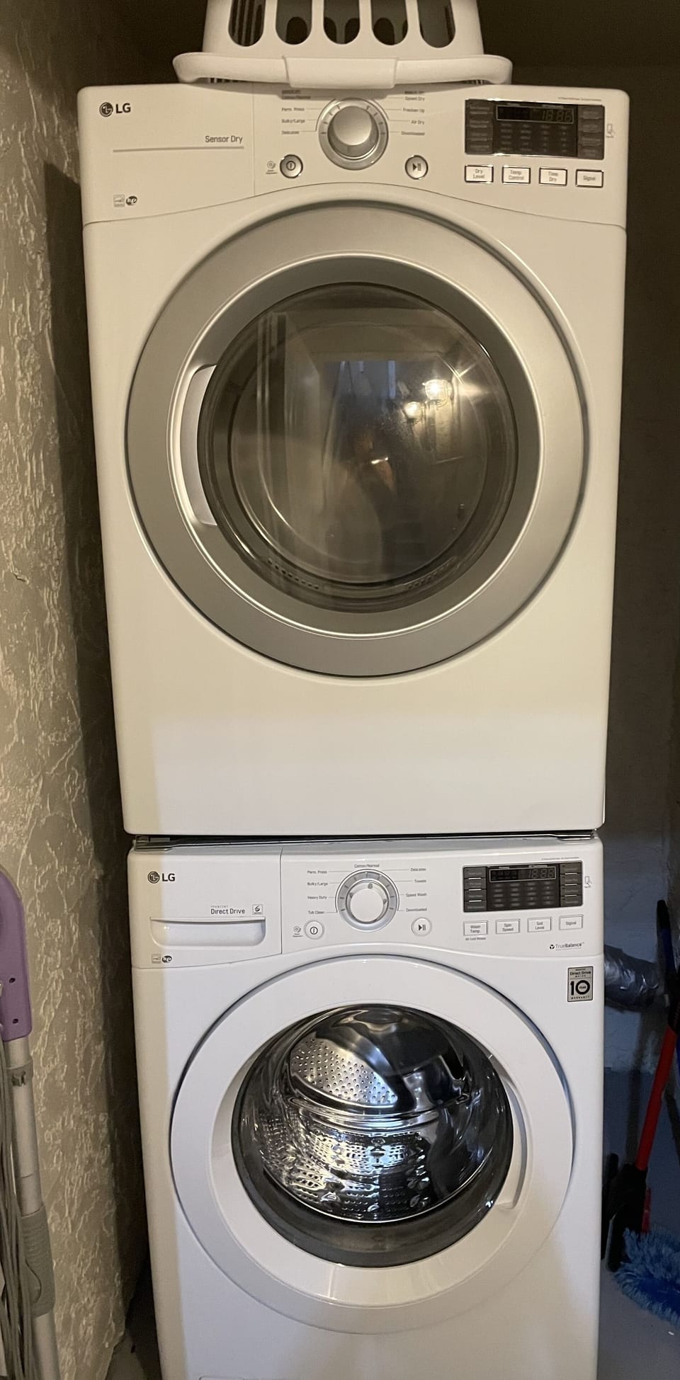 Washer and dryer