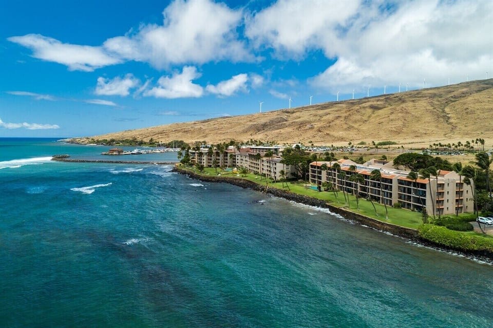 Ma'alaea where the condo is located.