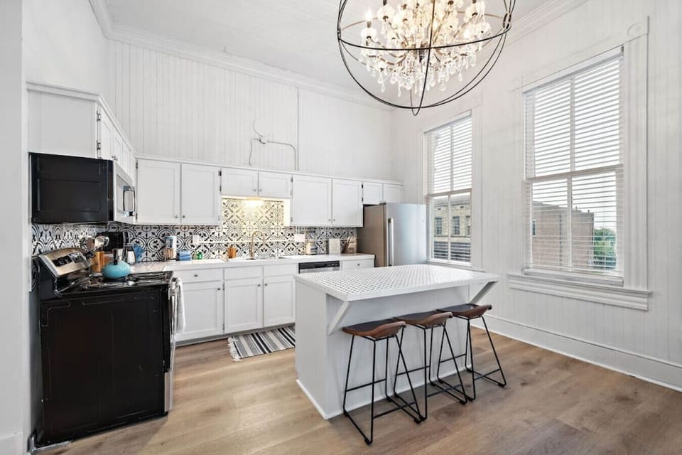 Another angle of the kitchen