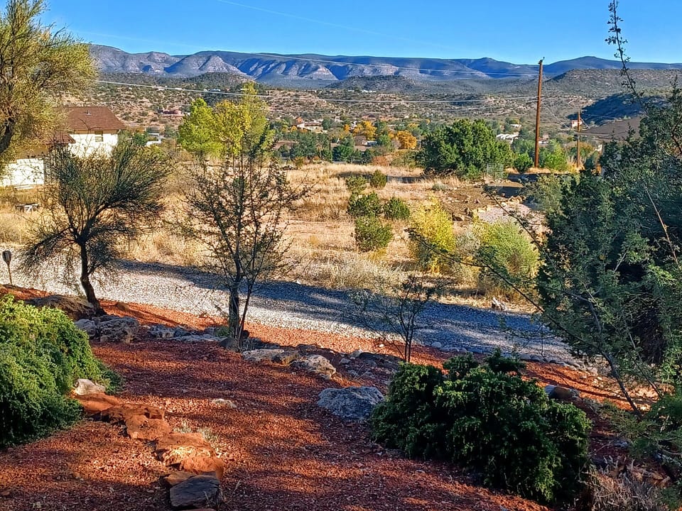 View to the east towards the Mogollon Rim.