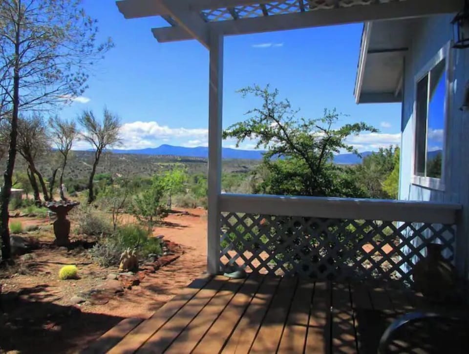 Views and walking paths around the cottage encourage quiet reflection.
