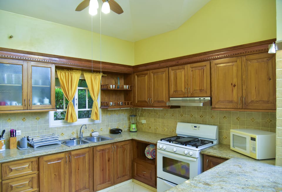 Another view of the kitchen