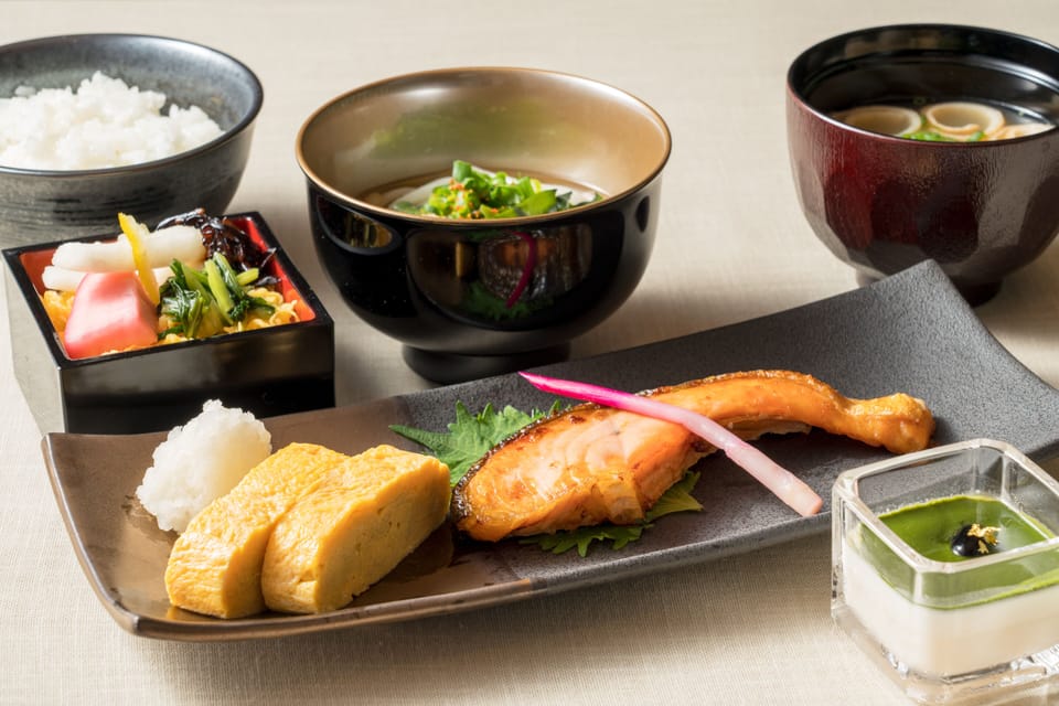 Daily Japanese breakfast for a fee