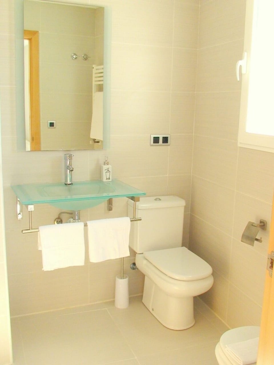 The bathroom
