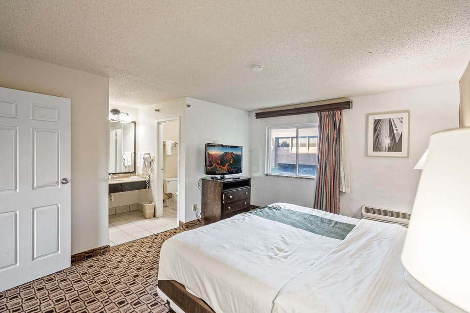 Deluxe1 King Suite with Sofa Oversized Non Smoking | In-room safe, desk, soundproofing, iron/ironing board