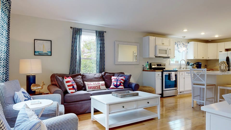 Enter into living room.
 