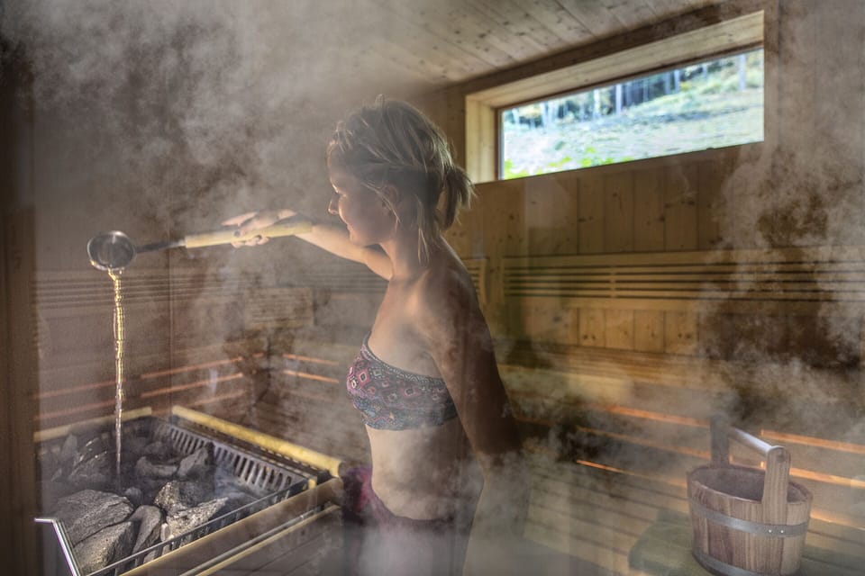 Sauna, steam room, hot stone massages, sports massages, reflexology
