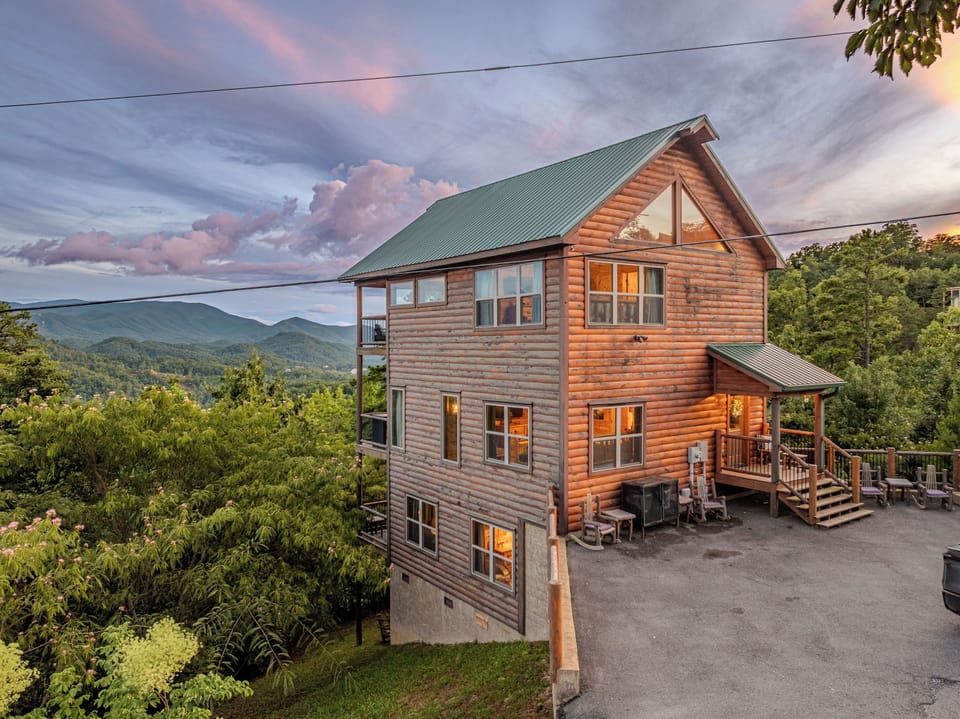 Incredible mountain views from 3 decks!