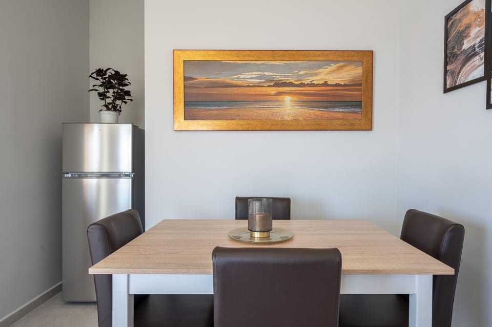 Dining area of Unobstructed sea view,Private pool,Next to beach and amentities,Plakias