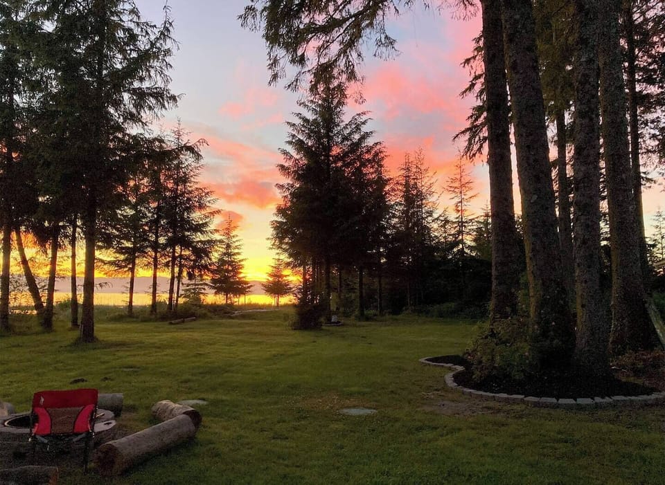 backyard sunrise