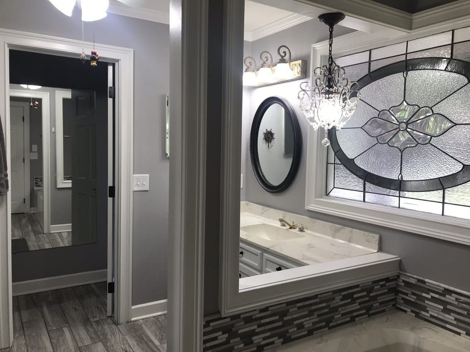 Master bathroom