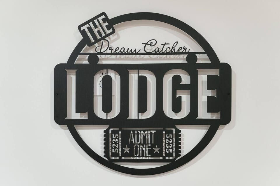 Come enjoy the DreamCatcher Lodge movie room!