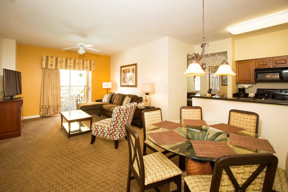 You will love the spacious and open living area in our suite!