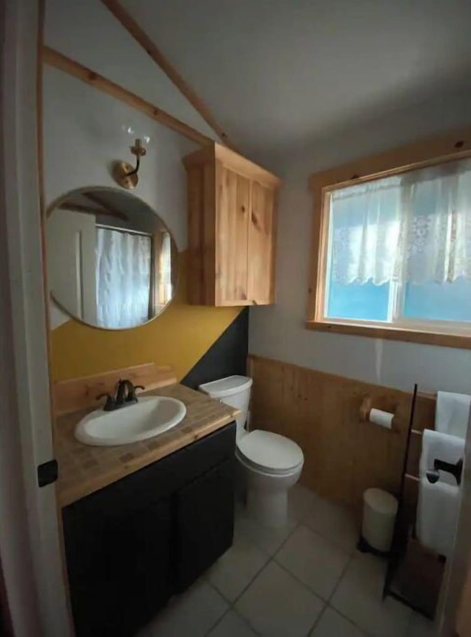 Clean, bright space to keep you feeling fresh. 