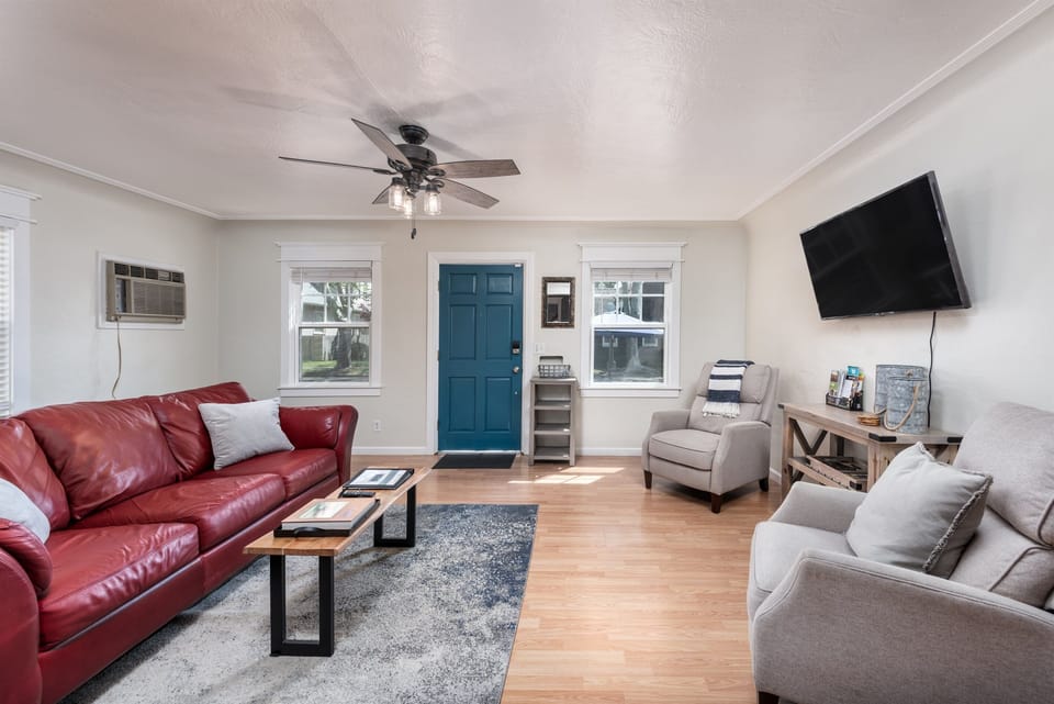 "Awesome location near a very cool downtown. Place was immaculate and updated. Kitchen has new appliances with all the utensils, pots and plates to cook a large dinner." - Mike, November 2021