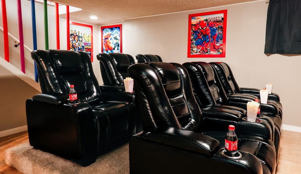 Sit Back and Relax: Your Personal Seat in the Ultimate Theater Room Experience 🎥🍿