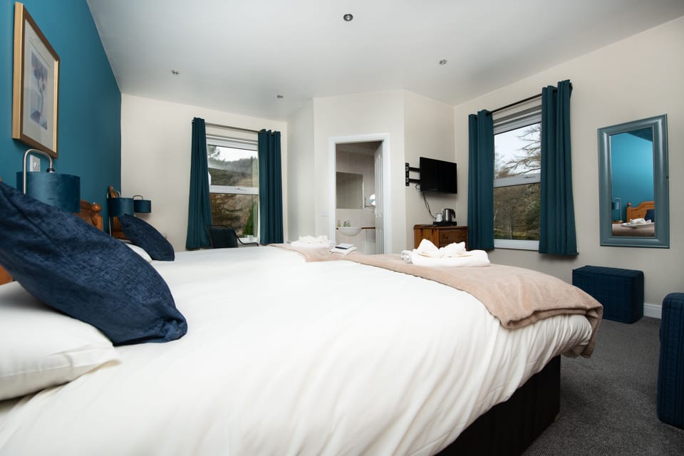 Premium Twin Room, 2 Twin Beds, Mountain View | Desk, iron/ironing board, free WiFi, bed sheets