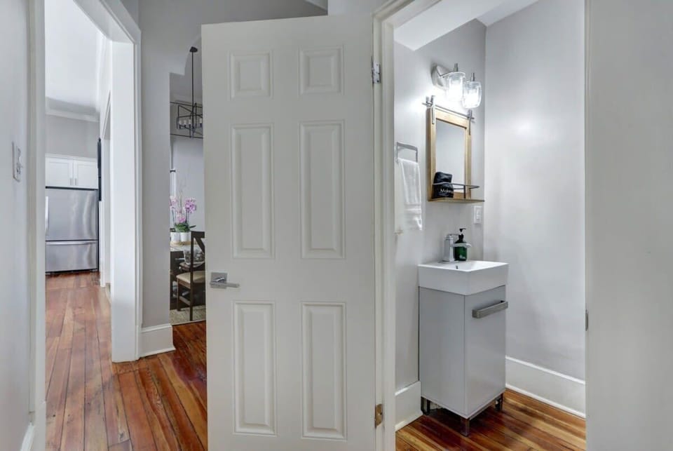 Hallway Powder Room