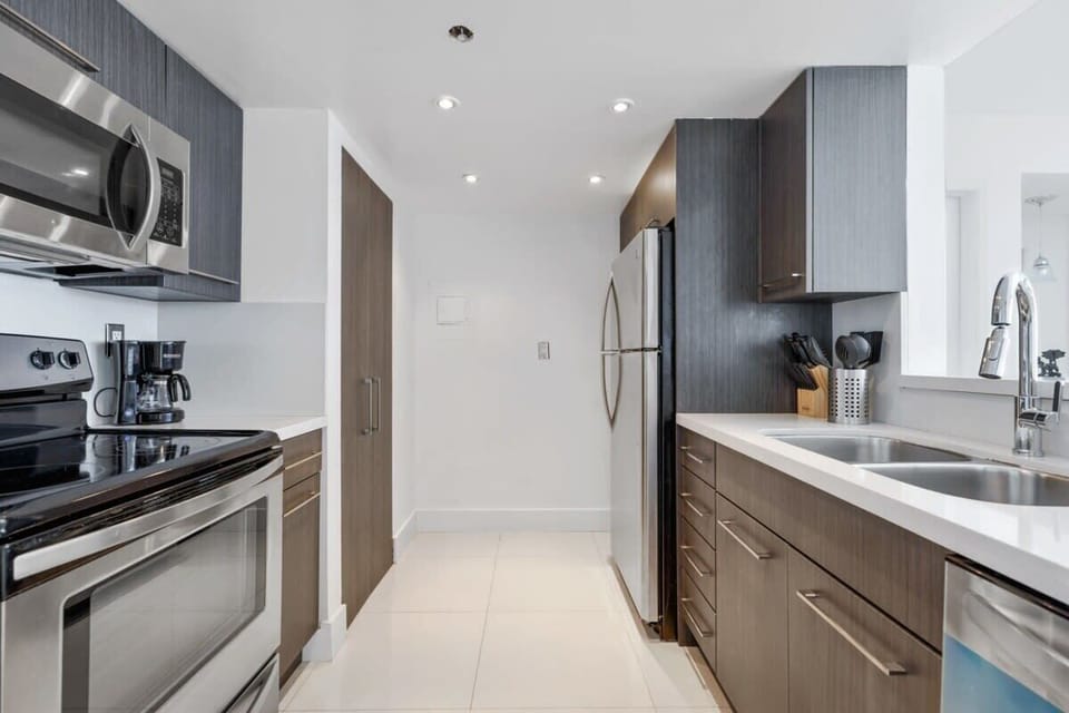 Fully equipped kitchen
