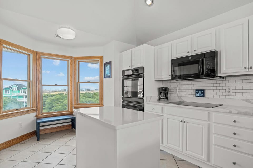 Cook every meal with a view.