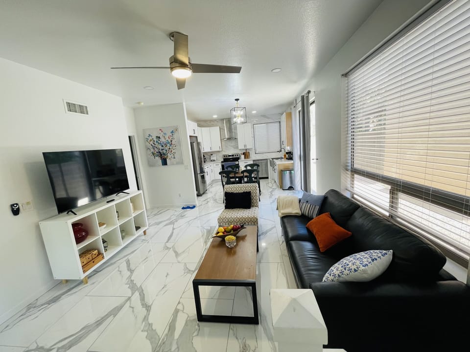 Living room and dining room combo