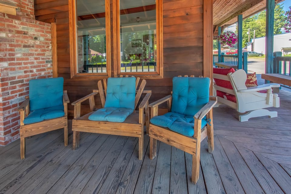 Covered Porch Seating