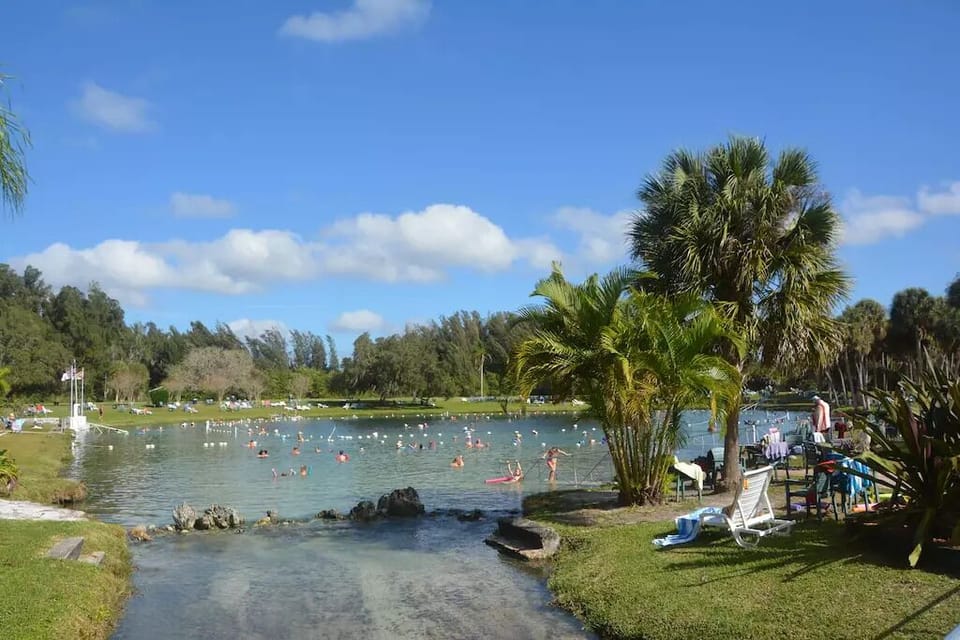 Warm Mineral Springs:
Florida’s Only Natural Warm Mineral Springs
Constant 87F