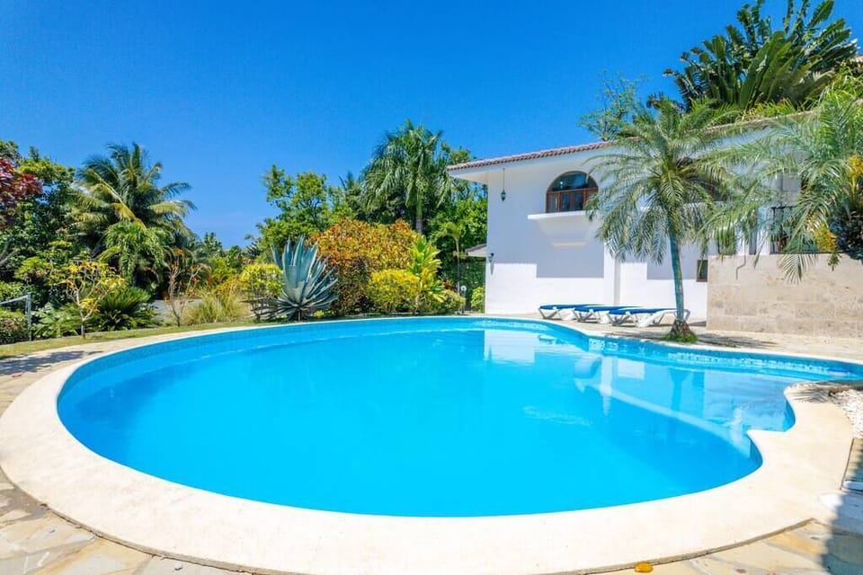 Large swimming and wading pool