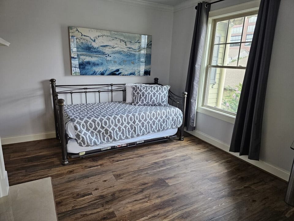 Comfy daybed in the master bedroom